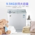 Vịt con lớn thùng đôi 9,5kg Máy giặt công suất lớn bán tự động hộ gia đình thùng đôi thùng đôi xi lanh - May giặt