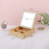 Круглое настольное зеркало, регулируемый заполняющий свет, туалетный столик, подарок на день рождения