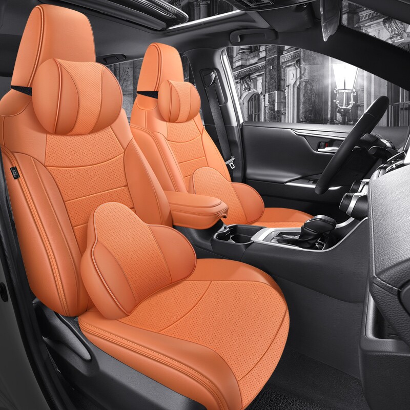 2021 new ideal ONE special car special seat cushion L7L8L9 genuine leather all season all-bag car genuine leather cushion-Taobao