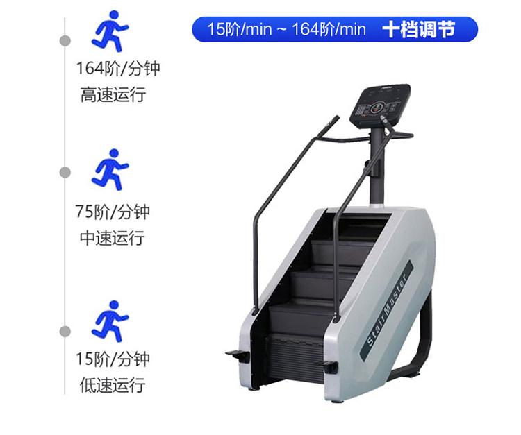Степпер 商用登山机楼梯机健身房器材爬楼机家用攀爬山机有氧台阶运动器械 Million miles
