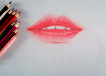 Color lead painting generation character pure hand-painted custom pencil from original manuscript new product tail New