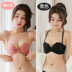 Sexy đồ lót đẹp lại womens ringless phù hợp với thép dày hàng đầu để bảo vệ võng không cạo râu áo ngực nhỏ tụ tập áo ngực. 