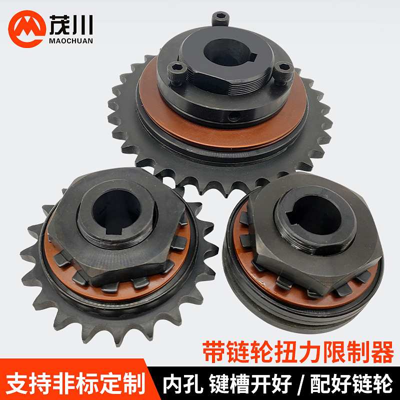 TL350 torque limiter 500 torque clutch with chain wheel 250 friction type overload protector 200-2