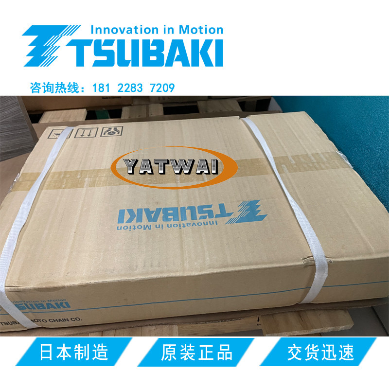 椿本TSUBAKI工业传动链条RS160-2-RP碳钢双排铆合型滚子链条