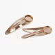 Золотая заколка для волос, инкрустация камня, розовое золото, 1.5см, 5см, 14mm, 12mm