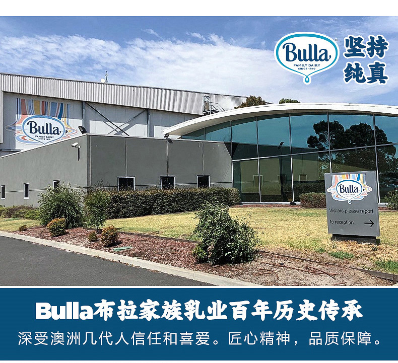 澳洲进口、多口味可选：1Lx2桶 Bulla 臻品系列 鲜奶冰激淋 券后128元包邮 买手党-买手聚集的地方