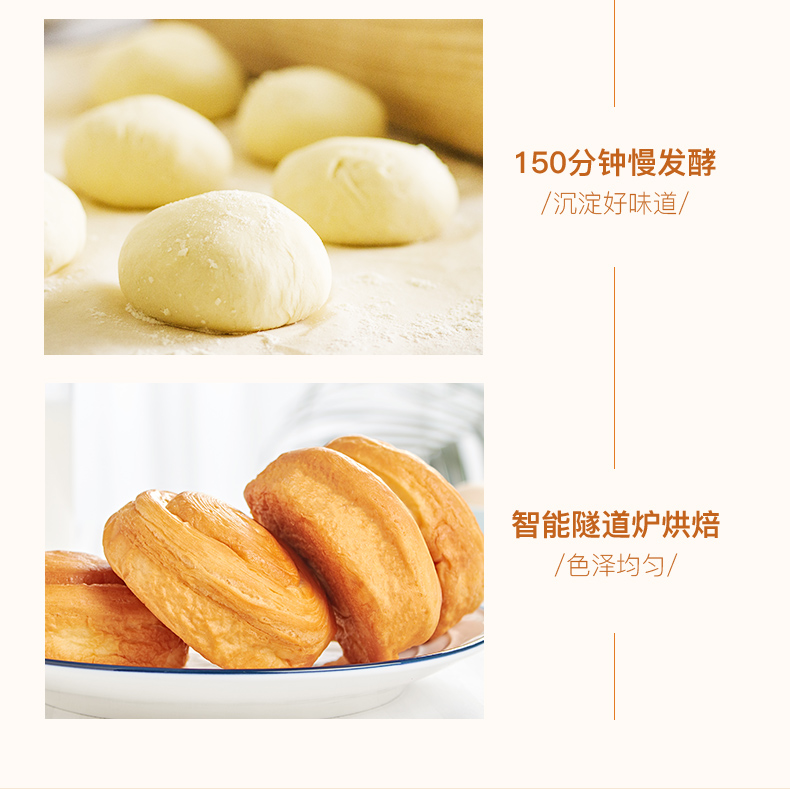 拍两件！盼盼手撕面包600g*1箱