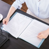 Delicou SU Data Book Multi -Function страница страница популярная студентка A4 страница страница прозрачная страница Loving Page Leave Piano Spectrum Папка размещение книжных книжных товаров настройка продуктов