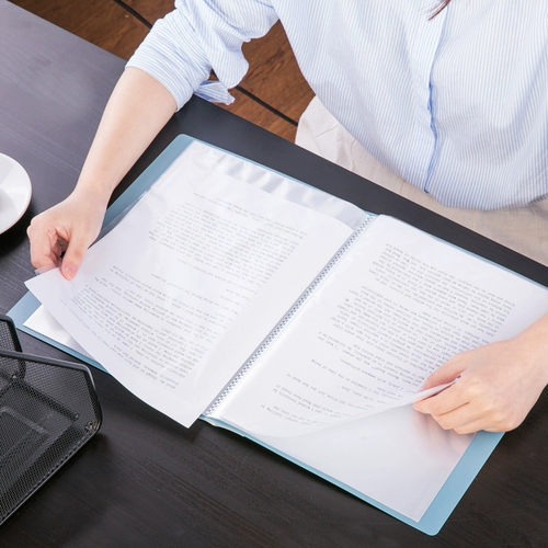 Delicou SU Data Book Multi -Function страница страница популярная студентка A4 страница страница прозрачная страница Loving Page Leave Piano Spectrum Папка размещение книжных книжных товаров настройка продуктов