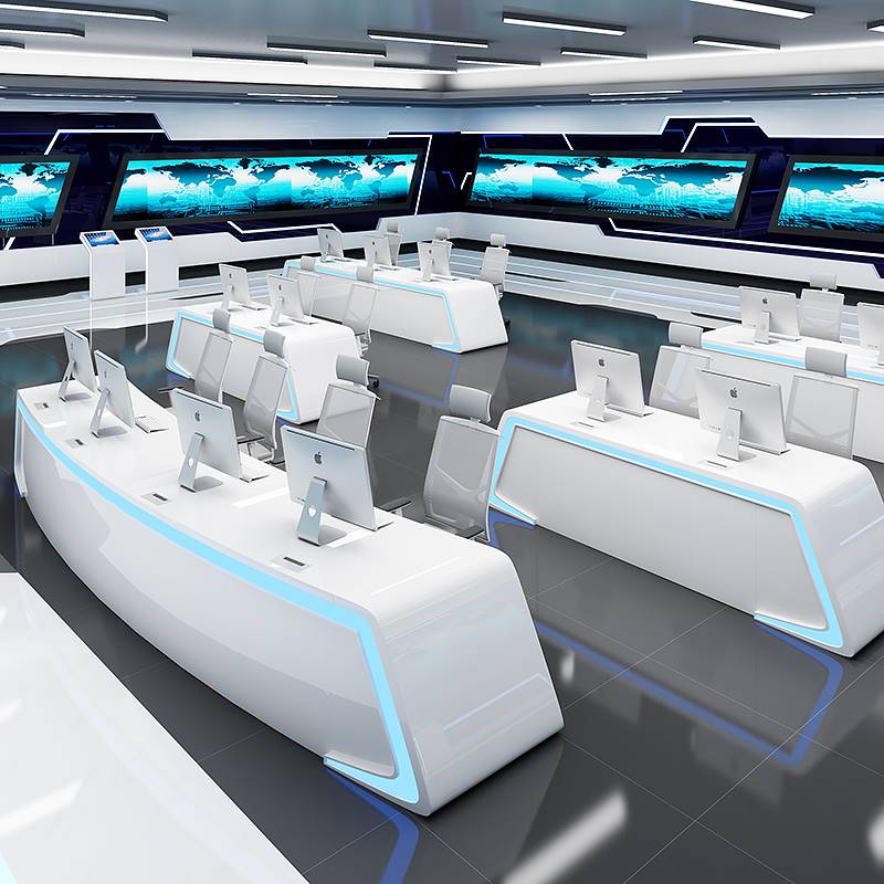 New products brief modern command center console console dispatching desk console centralized control live desk arc monitoring Taichung-Taobao