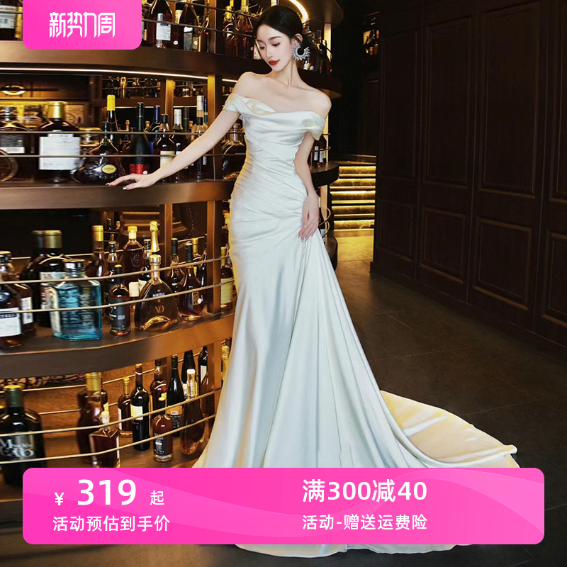 Wedding dress, evening dress, 
