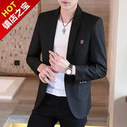 Suit nam 2020 mới của Hàn Quốc phiên bản của bộ đồ phù hợp với nhỏ mặc 6 hạt mens khóa phù hợp với suit -