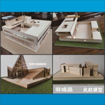 DIY建筑模型拼装材料包建筑大师建筑模型沙盘场景萨伏伊别墅