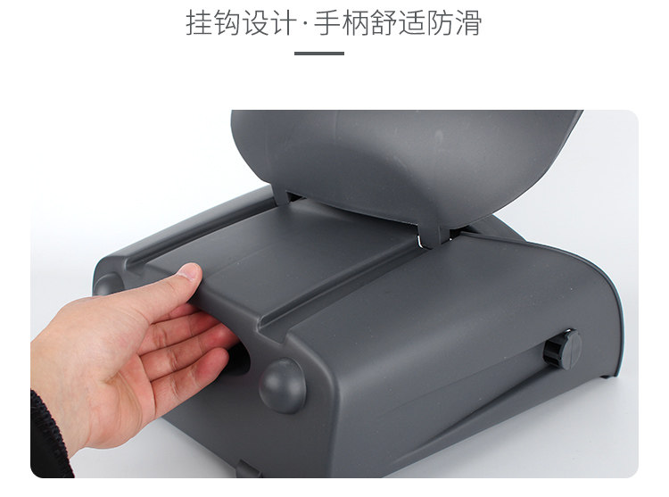 Baiyun AF01205A windproof dustpan with broom set, household plastic KFC cleaning garbage shovel with free shipping pic 13