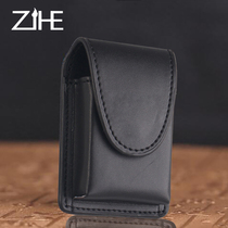 zihe French original lighter accessories High-end Langsheng lighter PU leather case