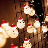 Рождественские гирлянды со звездами, атмосферные огни в комнате, гирлянды для кемпинга на открытом воздухе, мигающие звездные огни