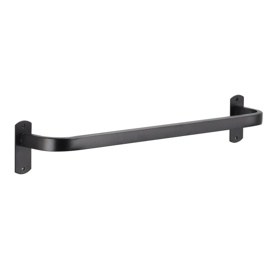 Gray punch-free towel rack single, double and three poles