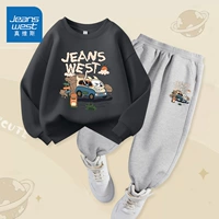 【Весна и осенний набор с двумя частями】 Средний серый/J Holiday Care/J Holiday Car K