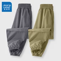 【Два кусочка горных рабочих штанов】 Железный серый/J твердый цвет-хаки/j твердый цвет