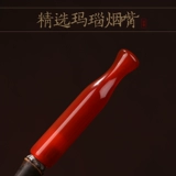 Фиолетовый бамбуковый шест ручной работы Растянутый красный агат рот кух