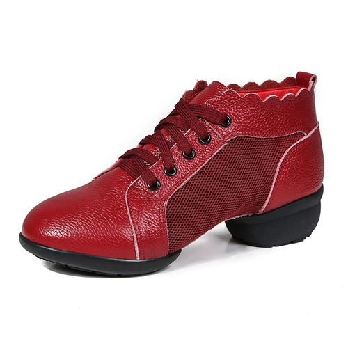 Кожаная модная летняя дышащая обувь, из натуральной кожи, мягкая подошва