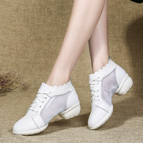 Кожаная модная летняя дышащая обувь, из натуральной кожи, мягкая подошва