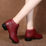 Обувь, танцующие белые современные туфли для матери, мягкая подошва