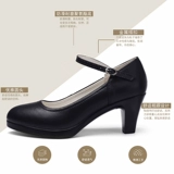 特丝丽她 Ципао, манекен головы, высокие водонепроницаемые туфли, из натуральной кожи