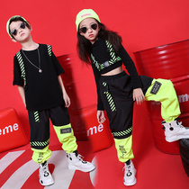 Childrens hip-hop street dance costumes new boys and girls suits hiphop jazz dance childrens catwalk costumes