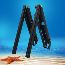 Shoe Changing Stool Shoe Cabinet Folding Chair Entrance Chair Wall-mounted Wall Entrance Stool Track Hidden Folding Stool Hardware Accessories