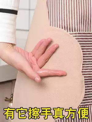 Apron home kitchen waterproof oil-proof coat adult female work fashion cute Japanese Korean waist skirt style