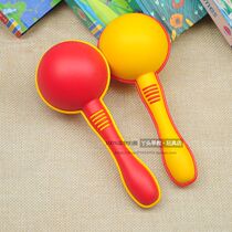 The same paragraph educational sand hammer rattle baby early education toys mechanical dance props baby 0-1-2-plastic newborn