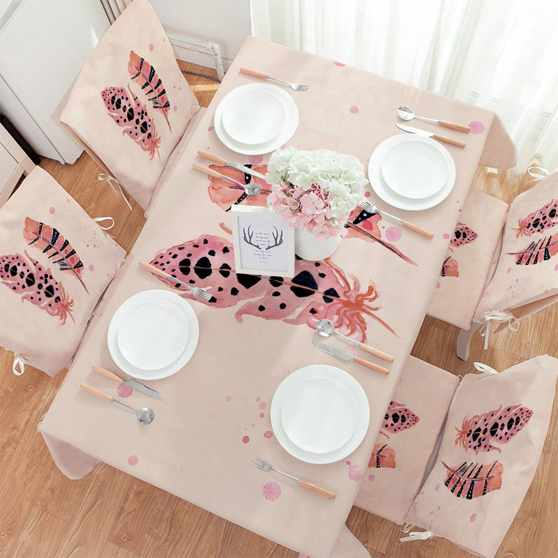 Simple modern anti-slip cushion household office sedentary butt mat winter thickness dining table chair mat for four seasons