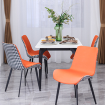 Dining Chair Cover Versatile Universal High Bounce Backrest Cover Home Light Lavish Dining Table And Chairs Cushion Four Seasons Universal Elastic Seat Cover