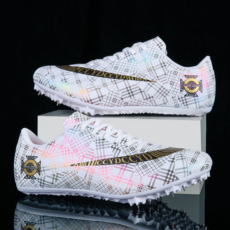 Shoes track and field sprint male students examine eight - nail sports training shoes jump high 7 nail shoes professional nail shoes