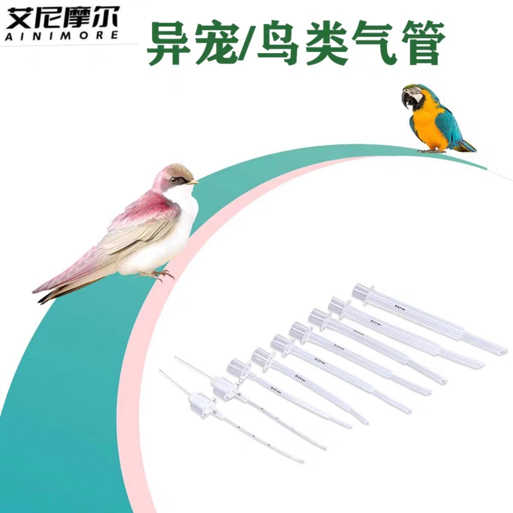 异宠鸟气插管医用硅胶带不锈钢导丝全新正品保障