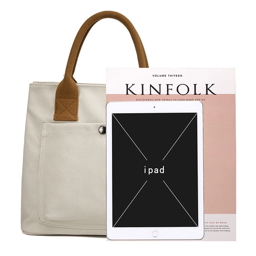 Шоппер, вместительная и большая косметичка, сумка через плечо, портативный ланч-бокс, ретро сумка на одно плечо