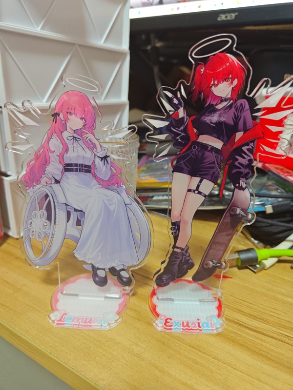 Arknights Fan Art Island Leisure Series Acrylic Keychain
