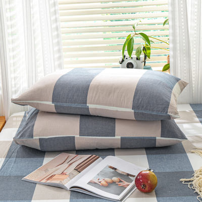 Pure cotton pillowcase pair set, all-cotton pillowcase for men's use, single pillow core inner liner, 48cm, 74 pillow core isolation layer