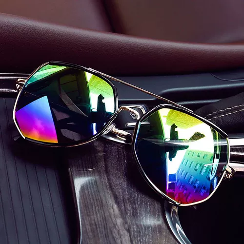 TikTok, солнцезащитные очки подходит для мужчин и женщин для влюбленных, 2020, в корейском стиле