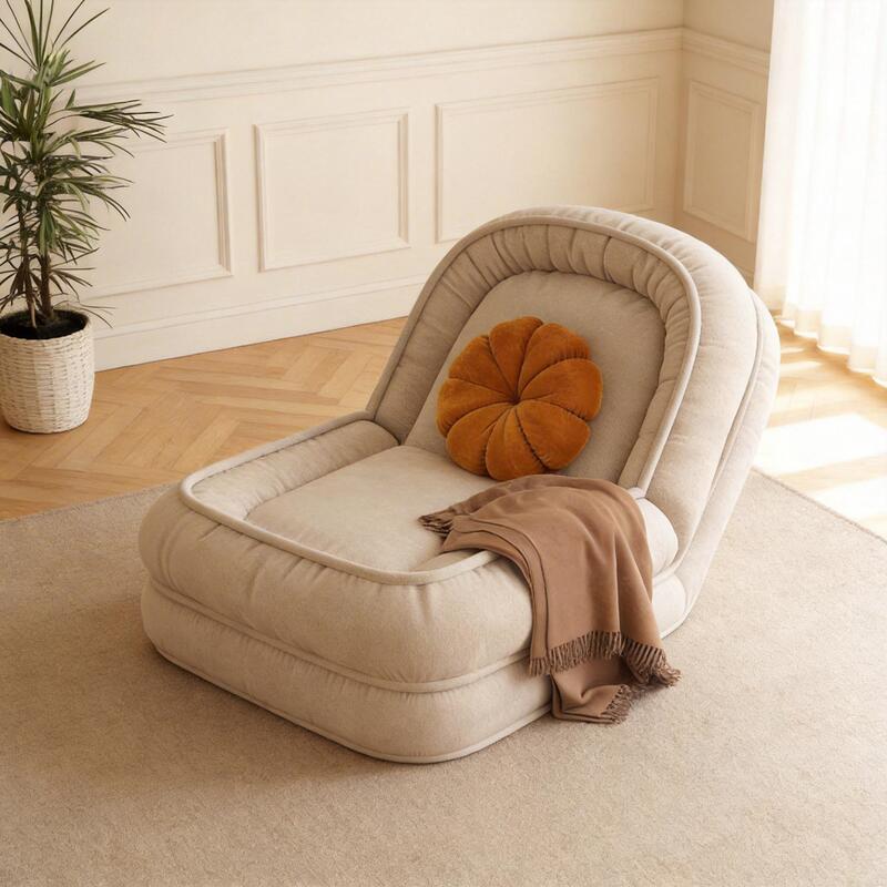 Human Dog Bed Sofa Bed Foldable Dual-Purpose Lazy Sofa Small Apartment Living Room Single Tatami Small Sofa Recliner