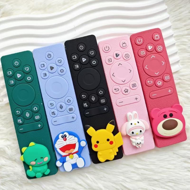 Forapp Is Suitable for Hisense Tv Cn3A75/3A71 Remote Control Protective Cover, Soft Silicone Full-Cover Dust Cover Forapp Is Suitable for Hisense Tv Cn3A75/3A71 Remote Control Protective Cover, Soft Silicone Full-Cover Dust Cover