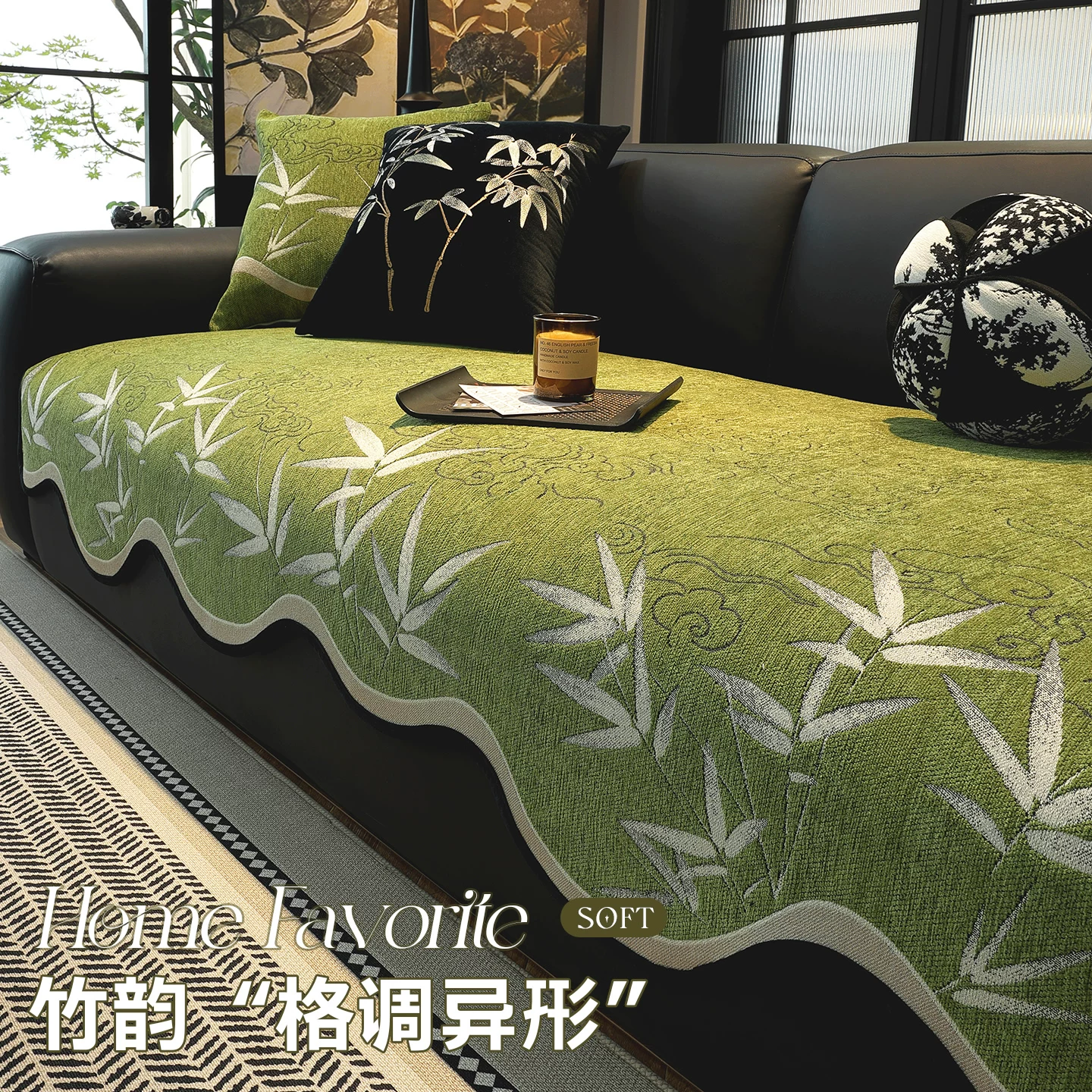 Universal sofa, non-slip pillow, new collection, high-quality style