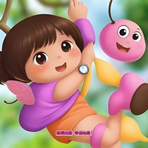 Cantonese animation Dora the Explorer (all 44 episodes) single disc DVD