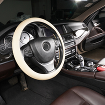 Four seasons universal steering wheel cover cloth Sweat And Breathable Fashion Cotton Linen Summer Versatile car take cover of the new type D