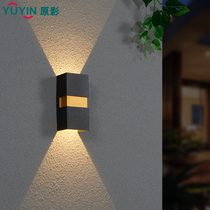 LED Waterproof Outdoor Doorway Home Wall Lamp Villa Balcony Aisle Lamp Modern Minima Outdoor Stairs Lighting