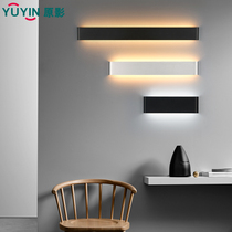 Nordic bedroom long strip wall lamps modern simple LED fashion personality living room corridor aisle wall headboard