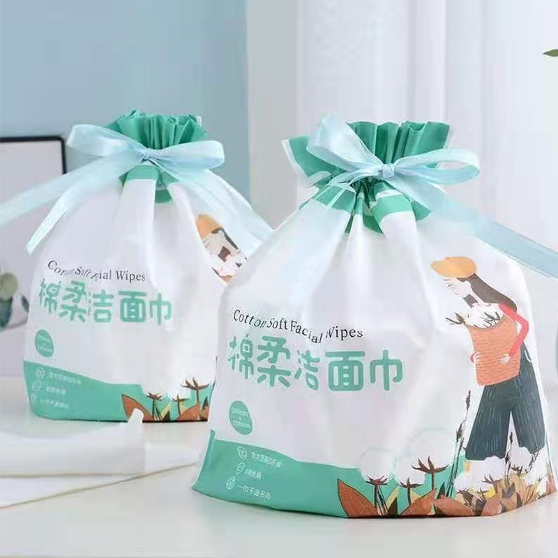Ruonan washcloth cotton face cleanser towel roll type aseptic cotton towel
