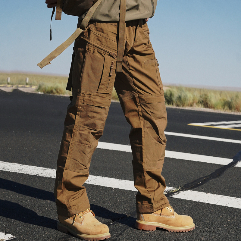 Gunchill Military-Style Outdoor All-Terrain Tactical Pants, Autumn Loose-Fitting, Wear-Resistant, Water-Repellent, Hiking Straight-Leg Cargo Pants