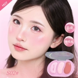 Двухцветные осветляющие румяна для лица для многоразового использования, интенсивное увлажнение